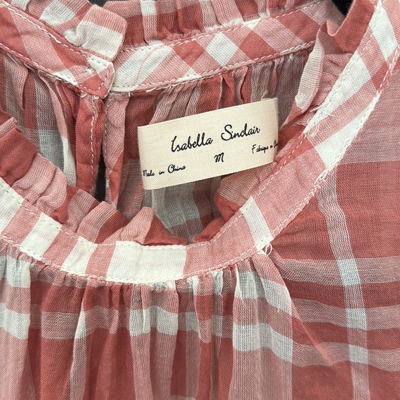 Isabella Sinclair Medium short sleeve ruffled shirt - Picture 3 of 3